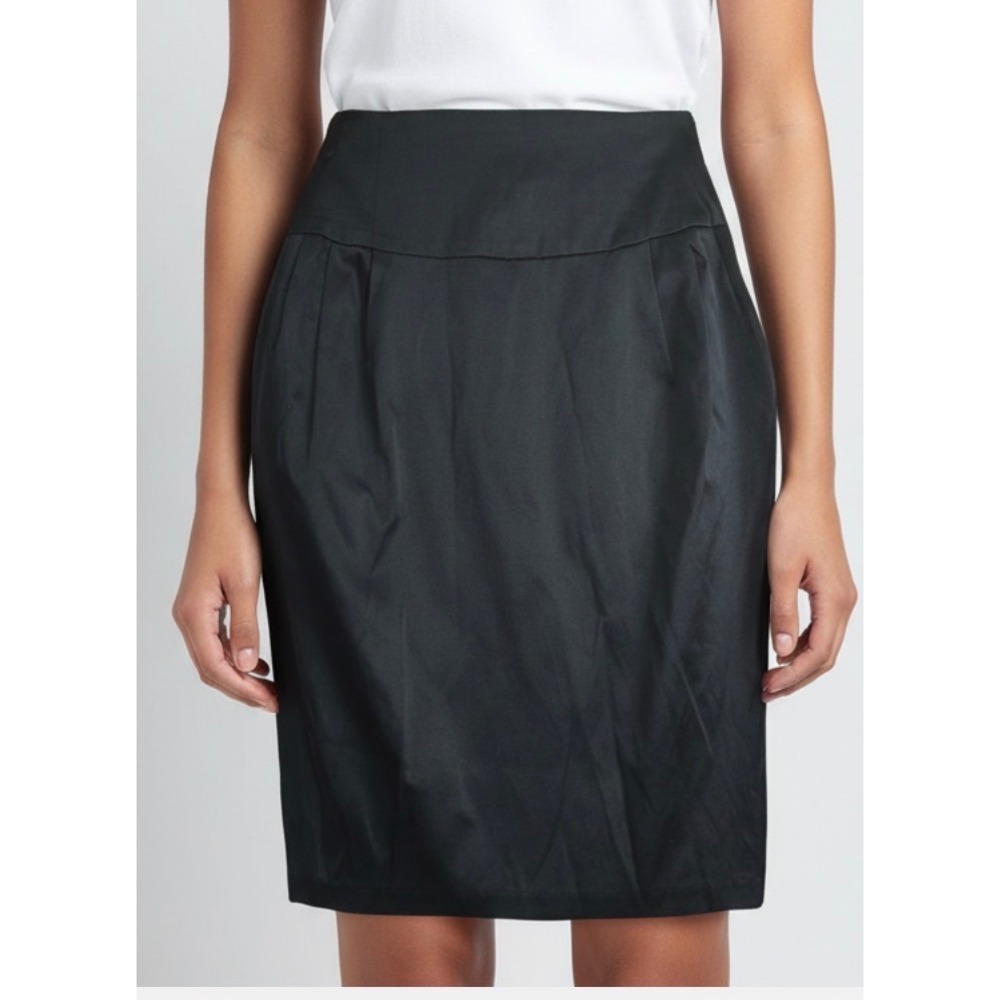 Charlotte Russe Womens Black Shakira Tulip Pencil Skirt Size Medium